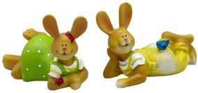 Set 2 figurine Bunny Family, 8x11cm