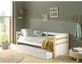 Sertar pentru sub pat de copii alb Margrit - Vipack