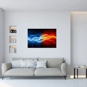 Tablou cu tensiunea de curent (90x60 cm)