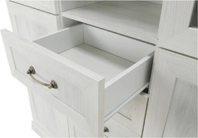 Vitrină, pin nordic/stejar sălbatic, ROYAL W2D