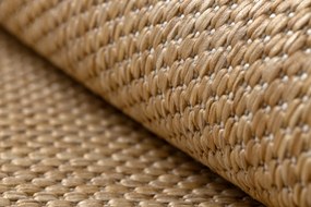 Covor SISAL SION cerc A5165A Melanj țesute plate natural