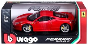 Macheta Bburago Ferrari 458 Italia, scara 1:24