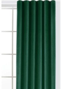 Draperie verde dimout (semi-opacă) din catifea 400x270 cm Velto – Filumi