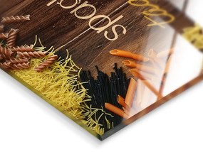 Tablou din sticlă 30x30 cm Pasta – Styler