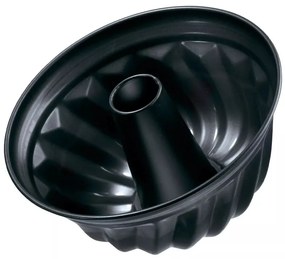 Forma de copt Zenker 6527 pentru cozonac si chec, Rotunda, 25 cm, Teflon, Negru