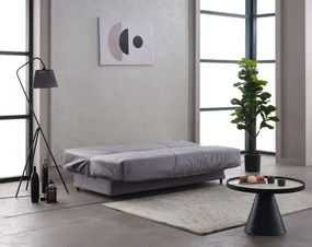 Canapea extensibila cu saltea relaxa si husa detasabila Genova, gri