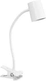 Lampă de birou cu clemă Osram DESK LINE 1xGU10/9W/230V, albă