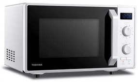 Cuptor cu microunde Toshiba MW2-AG23PWH, 23 L, 900W, Grill 1000W, Afisaj digital, Timer, Alb