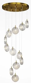 Lustra suspendata design decorativ modern Frozen 12L
