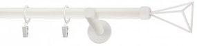 Galerie SIMPLA PRINDERE PERETE PICIOR UNIVERSAL 19 mm SPACE ALB (Alege marime: 140 cm)