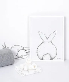 Poster (30x40cm) - BUNNY FROM THE BACK
