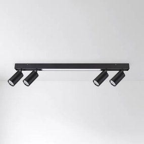 BRILAGI - Spot LED SELE 4xGU10/30W/230V + LED/20W negru