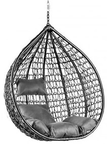 OFERTA Negru scaun suspendat KOKON fara suport II.calitate