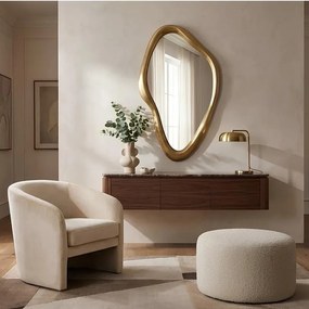 Oglinda decorativa MARQUISE 150cm auriu