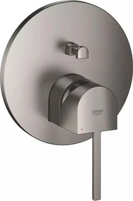 Baterie cada - dus incastrata Grohe Plus antracit periat Hard Graphite fara corp ingropat