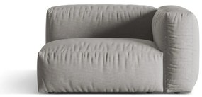 Modul pentru canapea modulară gri deschis (cu colț pe partea dreaptă) Martina – Micadoni Home