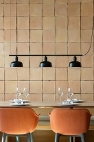 Lustra suspendata metal TATAWIN S 3L negru