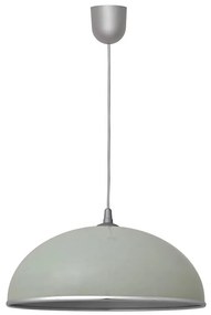 Lustră pe lanț CIRCLE 1xE27/15W/230V gri