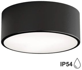 Plafonieră pentru baie Brilagi CLARE 1xE27/24W/230V d. 20 cm IP54 negru