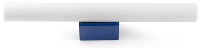 Aplica LED oglinda, tablou IP44 CALMA blue/opal 30cm