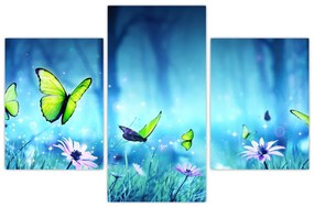 Tablou - Poiană mistică de pădure (90x60 cm)