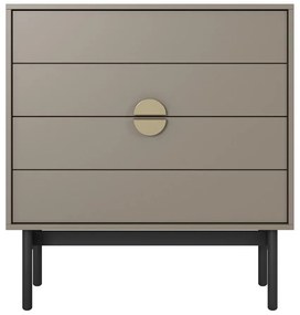 Comodă Stellia S4  (cappuccino + negru). 1099086