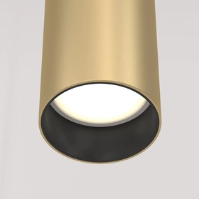 Pendul design tehnic Focus auriu mat