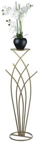 Suport flori SWAN 100x22,5 cm auriu