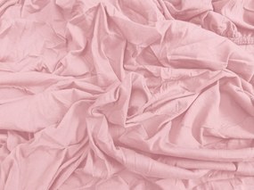 Cearsaf Jersey roz 140 x 200 cm