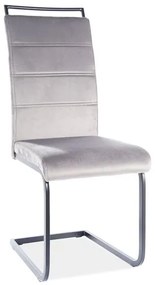 Scaun de sufragerie Harold (Gri + Negru). Promo -7%. 1050221