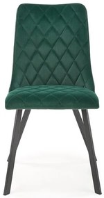 Scaun K450 velvet verde