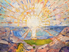 Reproducere The Sun II, Edvard Munch