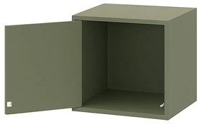 Boxie 1 ușă dulap de perete 40x40x37 cm verde