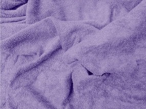 Cearsaf Frotir cu elastic EXCLUSIVE 90x200 cm mov deschis