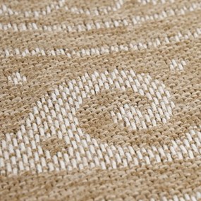 Covor de exterior bej rotund ø 80 cm Comilla – Ayyildiz Carpets