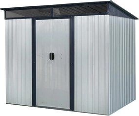 Furnigo Casuță de grădină 196x122x180 cm - gri