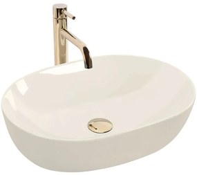 Lavoar pe blat Rea LISA SHINY ecru