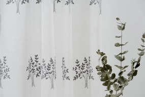 Perdea Mendola Interior, Elma, 140x245 cm, poliester, gri