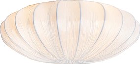 Plafonieră inteligentă albă mătase 60cm 5 lumini incl. 5 Wifi P45 - Plu