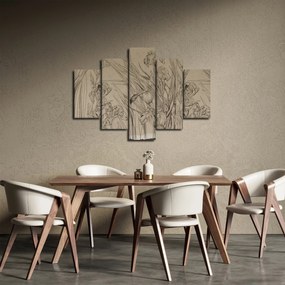Tablou - Contururile plantelor (150x105 cm)