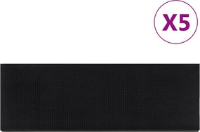 vidaXL Trepte de scară, 5 buc., 25x75 cm, cauciuc