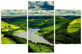 Tablou - Peisaj verde (90x60 cm)