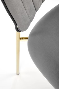 Scaun K499 velvet gri