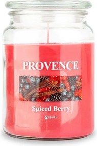 Provence Lumânare în borcan cu capac FRUCTE DE PĂDURE CONDIMENTATE, 510 g