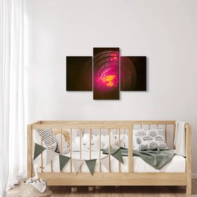Tablou - abstacție cu spirala (90x60 cm)