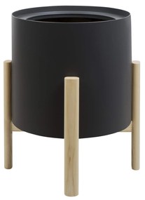 Ghiveci rotund cu auto-irrigare ASHI, diferite variante - Hobby Flower Dimensiuni: Ø 41 x 51, Culoare: duce