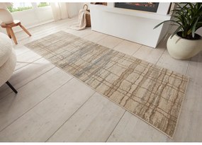 Covor tip traversă bej 80x200 cm Terrain – Hanse Home