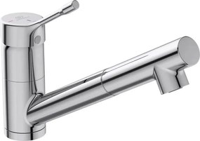 Baterie bucatarie cu dus extractibil Ideal Standard Ceralook BlueStart finisaj crom lucios