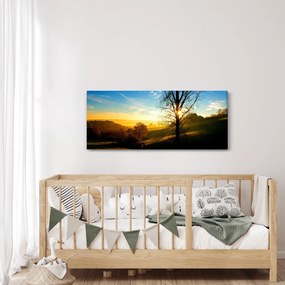 Tablou cu răsăsrit de soare (120x50 cm)