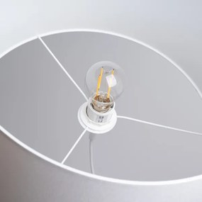 Lustră pe cablu Sollux SL.1404 NOVA 1xE27/15W/230V d. 40 cm alb